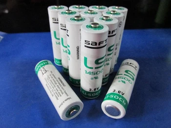 20PCS/DAUG Nauja Versija SAFT LS14500 AA 3,6 v ličio baterija Baterijos Pagamintas Prancūzijoje Nemokamas Pristatymas