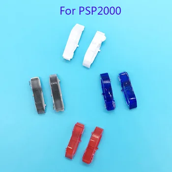 20set Sukelti Mygtuką Spalvinga Aišku Mygtuką pakaitalas PSP 2000 3000 už 3000 ir PSP2000 Žaidimų Konsolės Korpusas su Lukštais