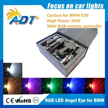 20W RGB IR NUOTOLINIS automobilio led marker auto angel eye priekinis žibintas High power led klaidų BMW E87 E39 E60 E61 E63 E65 X3 E53 X5