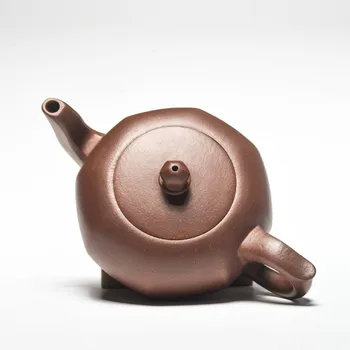 210ml Yixing originalus raudonos molio arbatos puodą garsaus rankų darbo violetinė purvo šešių kvadratinių palace lempos arbatinukas Kung Fu arbatos virdulys dovanų rinkinys