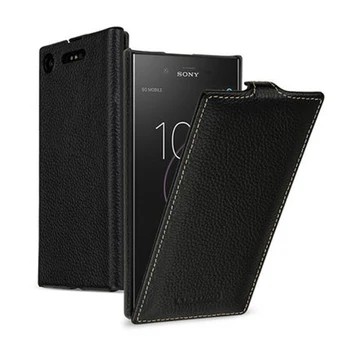 218 Naujų Verslo Aukštyn Žemyn Flip Case Sony Xperia XZ1 Kompaktiškas 4.6