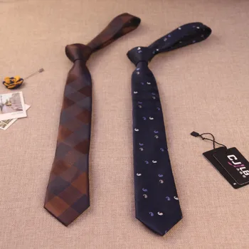 21colors Aukštos kokybės poliesterio šilko kaklaraištis verslo kostiumai, 6 cm liesas žakardo vyrų ryšių dizaineriai ir mados dryžuotas gėlių 10vnt/daug