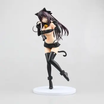 22.5 CM pvc Japonų anime pav Cang Ketverto Misaki Tobasawa kačių ausų seksuali mergina veiksmų skaičius, kolekcines, modelį, žaislai