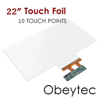 22 cm 10 taškų Skaidrus Interaktyvus Touch Folijos Plėvele, su USB prievadas
