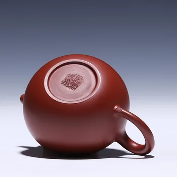 2225 didelės talpos lašas kamuolys 250cc Yixing arbatinukas originali Dahongpao lašas kamuolys puodą raudono molio rūdos!