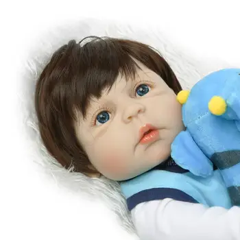 22inch baby born lėlės žaislas NPK naują atvykimo visus Silikono Kūdikių Lėlės Reborn 56cm visas Vinilo Reborn Lėles, Žaislus vaikams mergina dovana