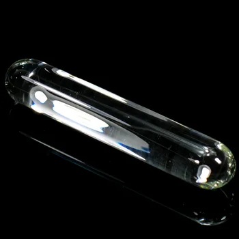 23*4cm Cilindro formos kristalų, stiklo Moterų masturbacija Didelės Stiklo Varpos Dildo dvigubas dildo analinis kaištis sekso žaislai skirti varpos moteris