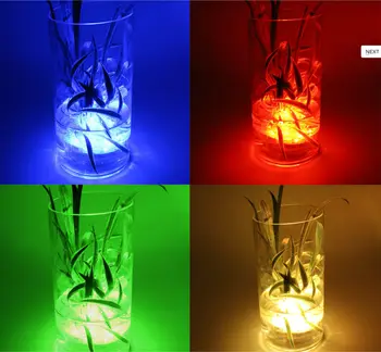 24Pcs/daug Povandeninis LED Dekoratyvinės Šviesos Vestuves Naudai Šviesos pagrindas Nargile Shisha,Kaljanas