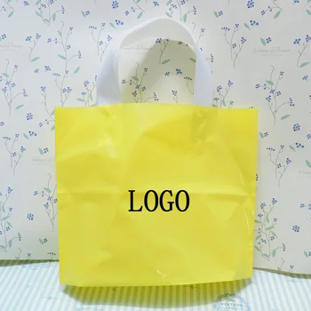 25x20+8cm pagal užsakymą atspausdintas logotipas dovana plastikinis maišelis/rankena pakuotė maišelis/pirkinių maišai drabužiams