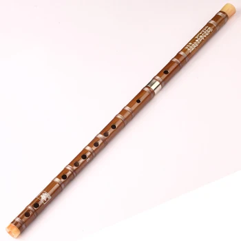 2Sectons Tradicinių Bambuko Woodwind Kinijos Dizi Fleita Profesinės Flauta Muzikos Instrumentai Klavišas C/D/E/F/G Su Dimo Membrana