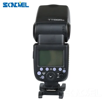2vnt Godox TT685N 2.4 G HSS 1/8000s. i-TTL Belaidė GN60 Blykstė + X1T-N TTL Trigger for Nikon D700 D800 D7100 D7000 D5100 D810 D90