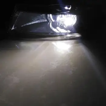 2VNT LED Šviesos Skoda Octavia A7 Sedanas Octavia A7 Combi 2013 M. m. m. 2016 m. 2017 Automobilių optikos Priekiniai LED Rūko Žibintas Priešrūkinis Žibintas