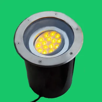 (2vnt/lot), Reguliuojamas dimmabel 15w18w 230mm ac85-265v /dc12v IP68 LED požeminės lempa LED Lauko Žemės, Sodo Kelio Grindų Lempos
