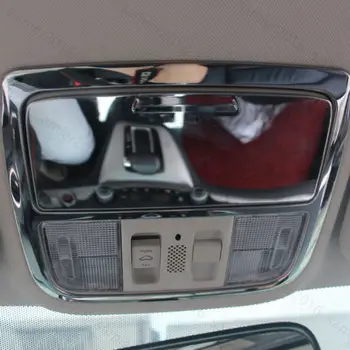 2vnt Nerūdijančio Priekinė Skaitymo Lemputė Skydelio Dangtelį Apdaila Honda CRV CR-V 2012-2016
