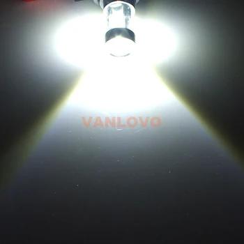 2x H4 30W LED Rūko Lemputės Balta