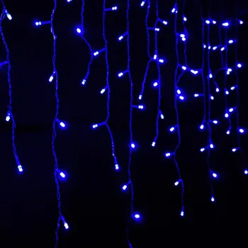 3.5 m Kalėdinė Girlianda Naujųjų Metų šviesos Krioklys LED String Šviesos Lauko ant Lango Puošybos Festivalis Šalis Pasakų Žibintai