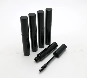 30 x 10ml Black Mascara Tube with black Top 10CC Cosmetic Tube Eyelash growth liquid tube