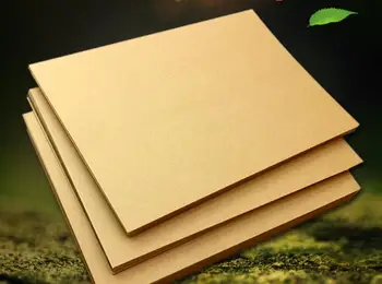 300gsm A3 formato Popieriaus kortelės storio 350gsm tuščią kraftpopieris ruda , amatų popieriaus kortelė, 