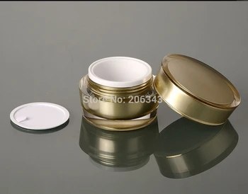 30G aukso kūgio formos kremas butelis,kosmetikos konteinerių,,grietinėlės indelį,Kosmetikos Indelį,Kosmetikos Pakuotės