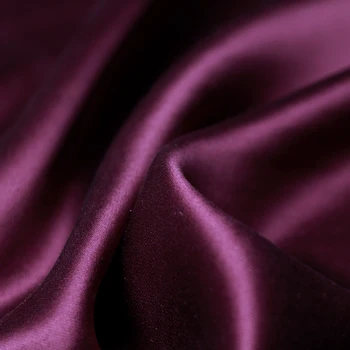 30momme vyno raudono smėlio plovimo tirštėti mulberry šilko satino medžiagos drabužis Kinų suknelė 