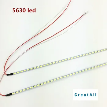 30pcs/daug Universal Pabrėžti Dimable LED Apšvietimo Lempų Atnaujinimo rinkinys Reguliuojamas LED Šviesos skystųjų KRISTALŲ Ekranas 2 LED Juostos