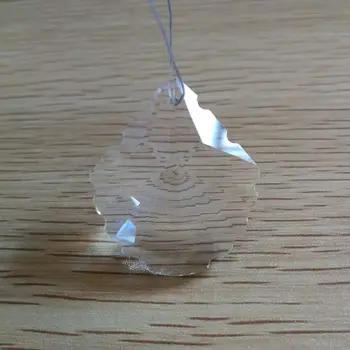 30pieces 38mm ornamentu crystal prism Liustra Crystal Prism upės midijų Pakabukas fr