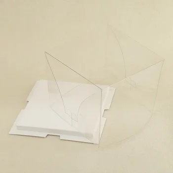 30set 13*13*11cm skaidraus Plastiko Kepyklų konteinerių skaidrus Kepimo pakavimo Dėžučių Tortas
