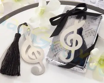 320pcs muzikos įrašus Žymų šalies vestuvių naudai nerūdijančio plieno krepšys Pakabukas apdailos skelbimų mokyklos baigimo dovana suvenyras