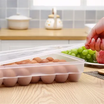 34 Tinklelis Kiaušinių Laikymo Dėžutė Virtuvės Šaldytuvas Maisto Skaidrus Daržovių Iškylą Maisto Produktų Laikymo Dėžutė