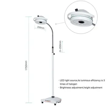 36W 12 LED Mobile Chirurgijos Medicinos Egzamino Šviesos AC Shadowless Lempos KD-2012D-3 KN