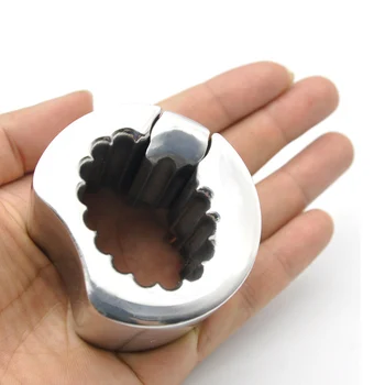 38mm didelis gaidys varpos žiedas iš nerūdijančio plieno rutuliniai neštuvų vyrų skaistybės prietaiso ovalo kapšelį nelaisvėje sekso žaisliukai vyrams
