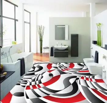3d grindų dažymas tapetų Stereoskopinis 3D, abstraktūs mados grindys, tapetai, vonios vandeniui 3d grindys