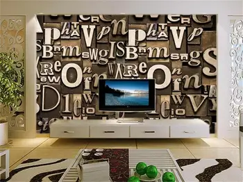 3d tapetai, foto tapetai užsakymą kambarį freskos Magnolija Klevo lapai 3d tapyba TV foną už sienos 3d