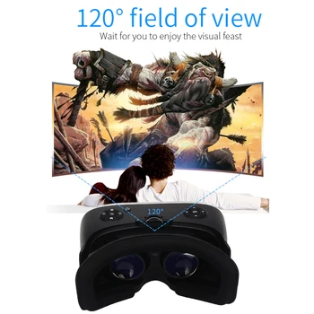 3D VR PC H4, Virtualios Realybės Akiniai ir Viskas Vienu Svaiginančius VR Ausines Akinius 2K HD WI-fi, HDMI Vaizdo Langelį PC Su Valdikliu