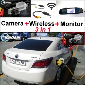 3in1 Specialios WiFi Kamera + Belaidis Imtuvas + Veidrodėlis, Parkavimo Sistema, Daewoo Alpheon 2010~m.