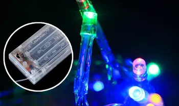 3M 30 lemputes nešiojamosios Baterijos LED šventiniai žiburiai Kalėdų, Naujųjų metų Atostogų šalis dekoratyvinis girlianda 
