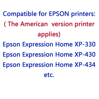 4 Atgal Suderinama rašalo kasetė 288 T288XL Epson Expression XP-330 XP-430 XP-434 Serija rašaliniai Spausdintuvai