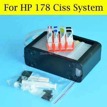 4 Color For HP178 Ciss System For HP 178 XL 3070A 3520 4620 5510 5520 5521 B209A B210A B210B CN216C CN245C Printer With ARC Chip
