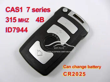 4 Mygtuką CAS1 smart nuotolinio valdymo raktas BMW 7series 315MHZ Su ID7944 chip(E65 E66)