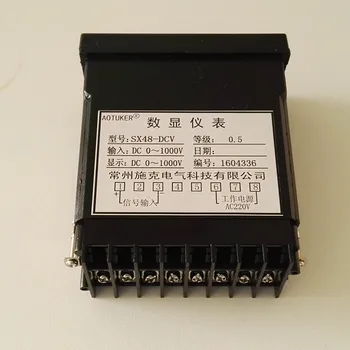 4 Skaitmenų SX48 DCV DC įtampos matuoklis matuoklio indikatorius ekrane DC20MV 200MV 2V 20V 200V 1000V