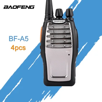 (4 VNT.), BaoFeng UHF Walkie Talkie BF-A5 16CH VOX+Scrambler Funkcija Nemokamas Pristatymas Du Būdu Radijo baofeng A5