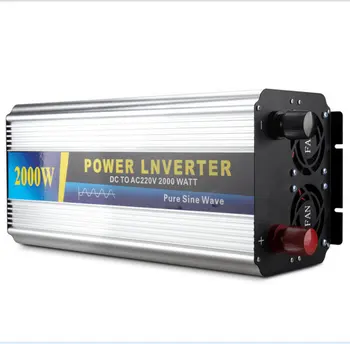 4000w Peak power inverter 2000W pure sine wave keitiklis 12V DC Į 220V AC 50HZ Pure Sine Wave Power Inverter