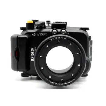 40m /130 pėdų Meikon vandeniui atsparus kameros korpusas atveju Sony RX100 IV / RX100 M4
