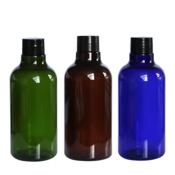 40pcs 250ml 8.8 oz Kobalto Mėlyna korėjos kosmetikos pakuotės losjonas Ūgio Kaklo kremas buteliai didmeninės kosmetikos butelis spausdinti