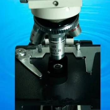 40X 100X 400X 1000X Halogeninės Lempos, Kohlar Apšvietimo Sistema, Mokymo Žiūronų Biologinis Mikroskopas Dual Stebėjimo Galvos