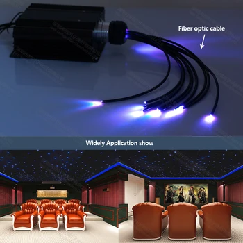 45w namų kino sistemos, šviesos pluošto optinis siųstuvas projektorius lubų apdaila žibintai