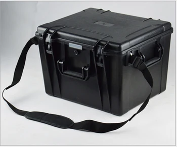460 x420x320mm ABS Tool case toolbox Impact resistant sealed waterproof safety case equipment camera case with pre-cut foam