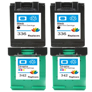 4Color Compatible Ink Cartridge for hp 336 342 for hp 7800 7850 C3100 C3110 C3125 C3140 C3150 C3185 C3188 C3190 printer