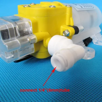 4L/Min 12v dc 30W vandens valymo pressurizer diafragminiai siurbliai, elektros
