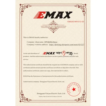 4pcs/daug Originalių EMAX RS1106 4500kv 6000kv 7500KV Brushless Variklis FPV LENKTYNININKAS Quadcopter RC Nepilotuojamų Orlaivių aukštos kokybės
